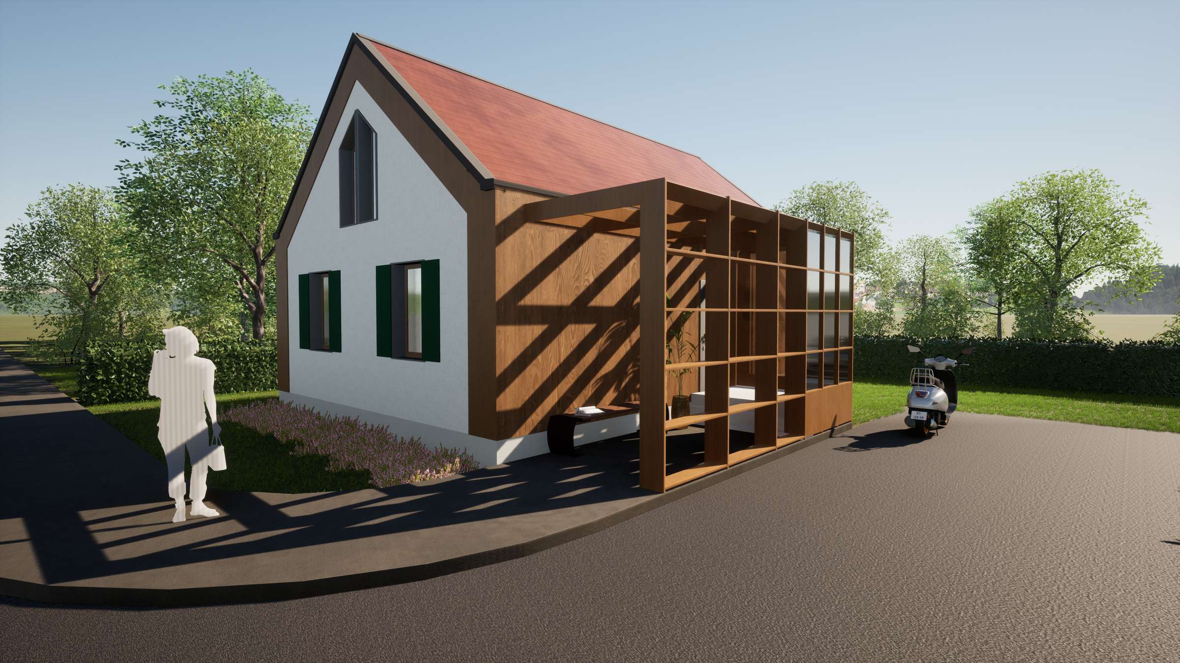 poslovna zgrada Lasan, Vodice, construction