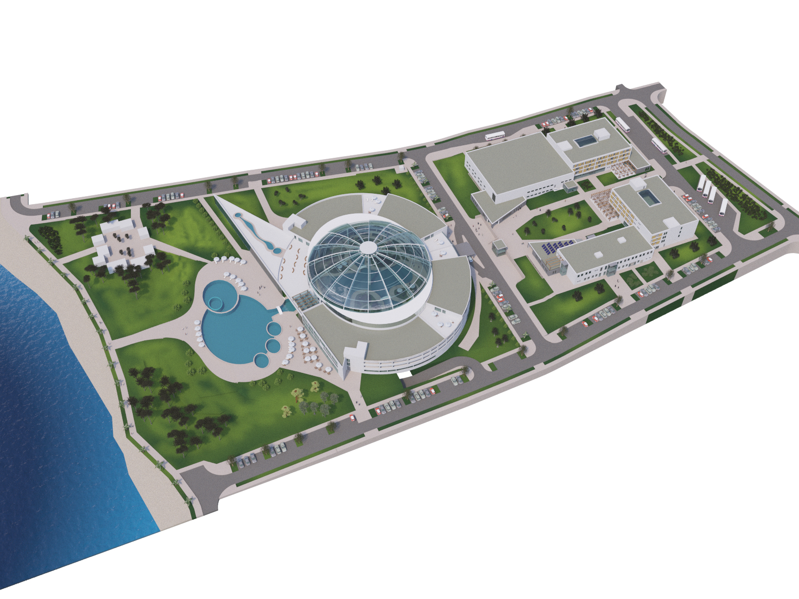 poslovna zgrada Lasan, Vodice, construction