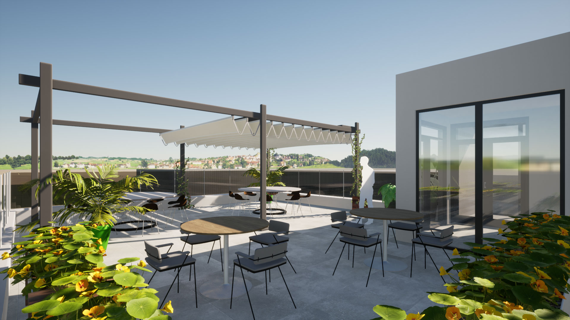 poslovna zgrada Lasan, Vodice, construction