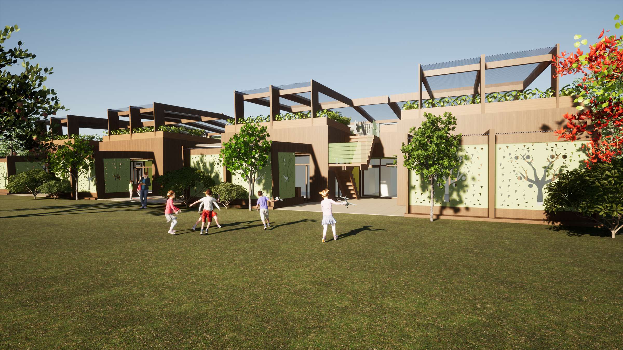 poslovna zgrada Lasan, Vodice, construction